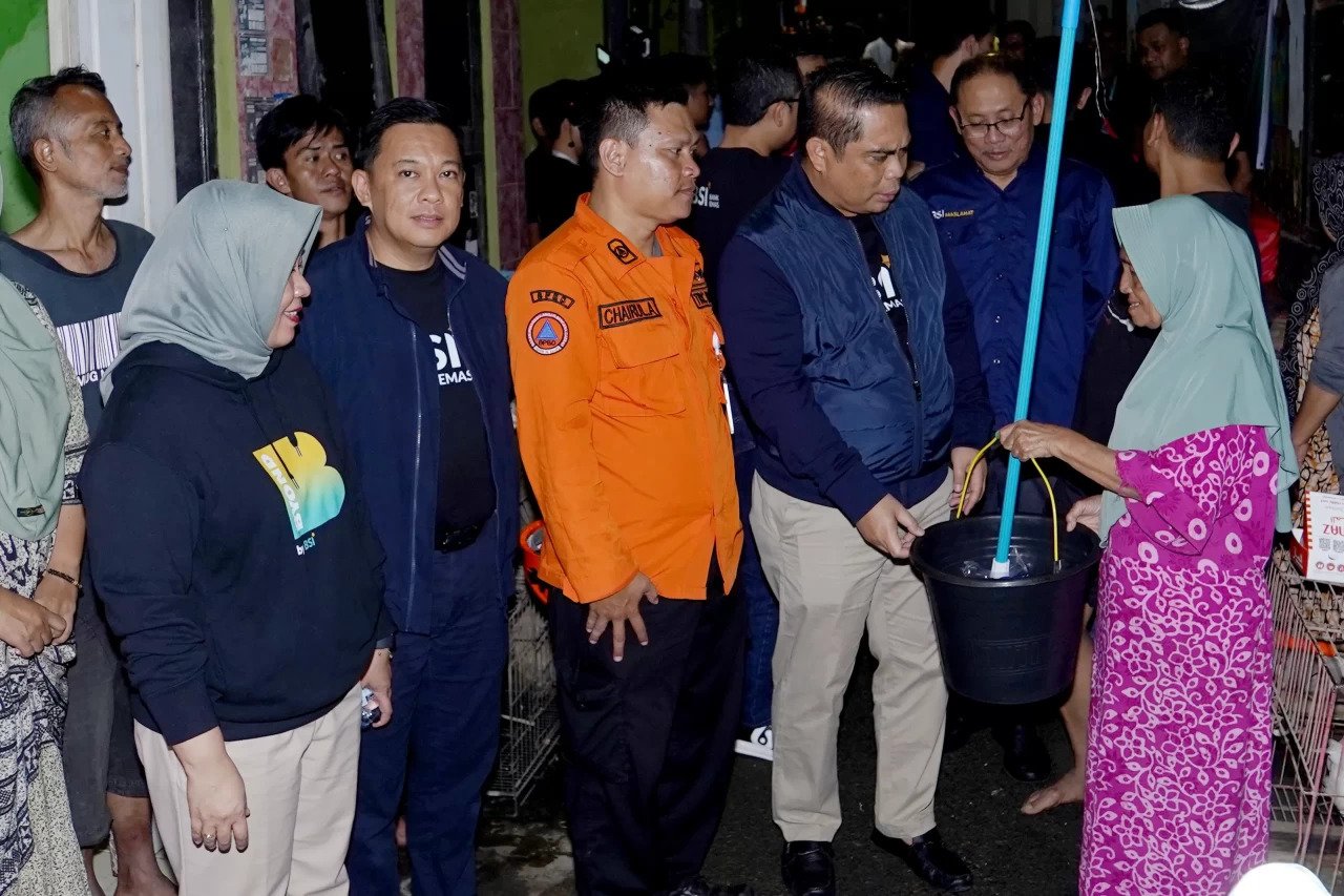 Bob T Ananta: Bantuan Korban Banjir Wujud Kepedulian BSI pada Aspek Sosial dan Spiritual