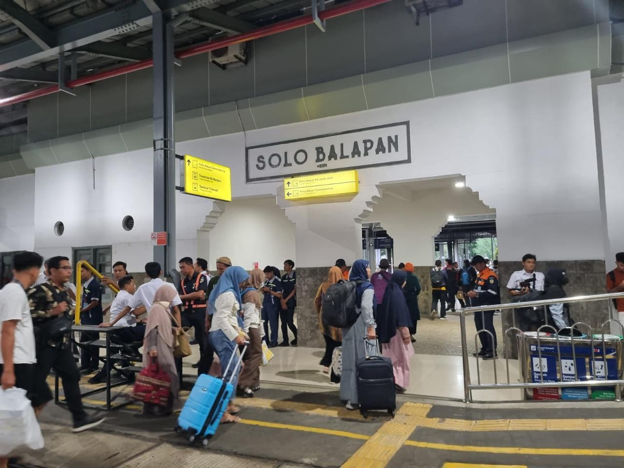 Solo Terintegrasi, Stasiun dan Terminal Terhubung, Efisienkan Perjalanan Masyarakat Pada Saat Lebaran