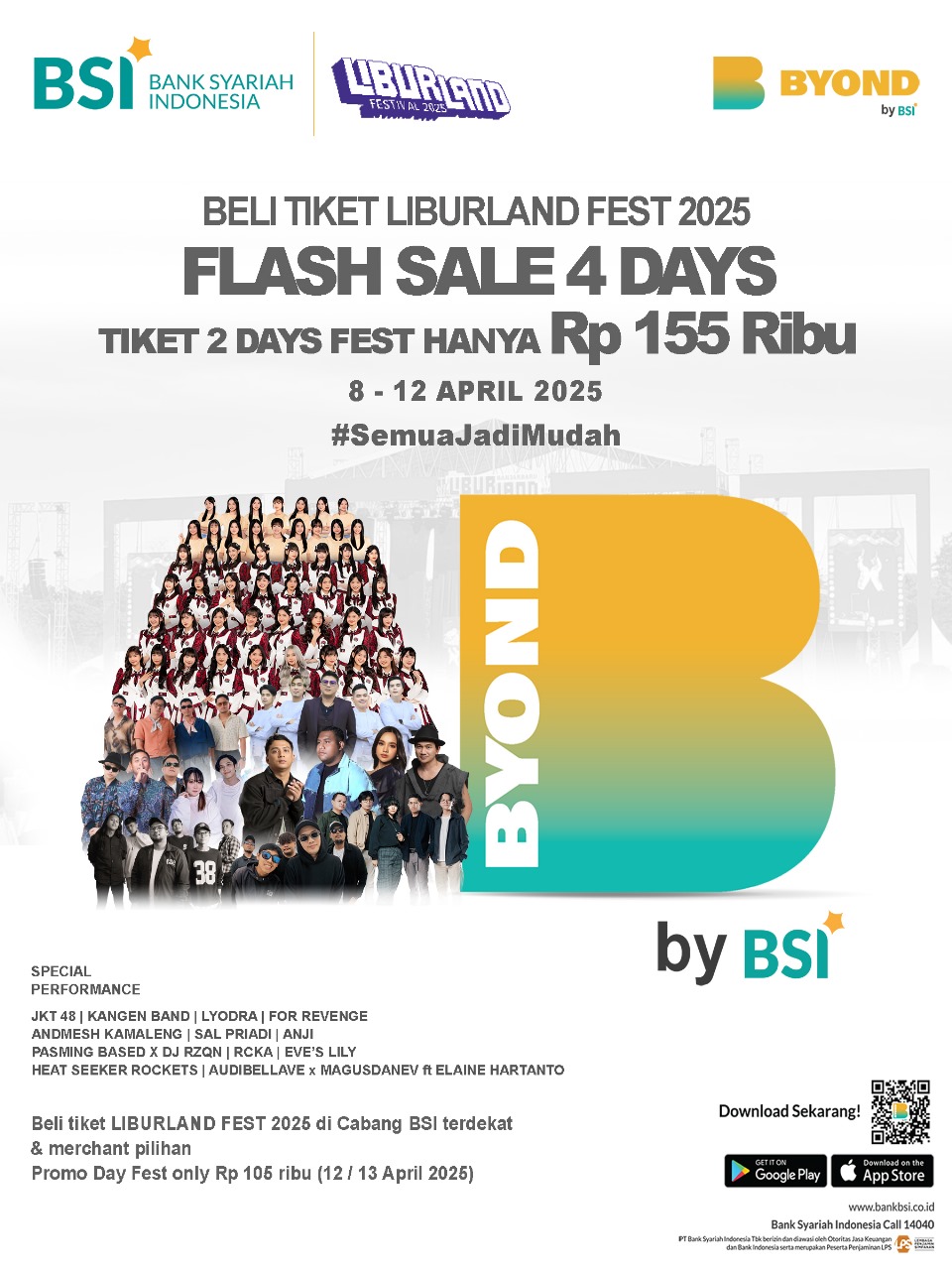 Liburland Fest di BYOND by BSI, Dapatkan Tiket Cuma Rp155 Ribu dan Nikmati Liburan Seru!