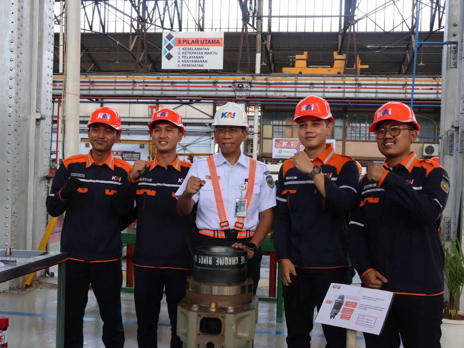 KAI Tingkatkan Standar Melalui Refreshing Tenaga Perawatan Sarana Perkeretaapian