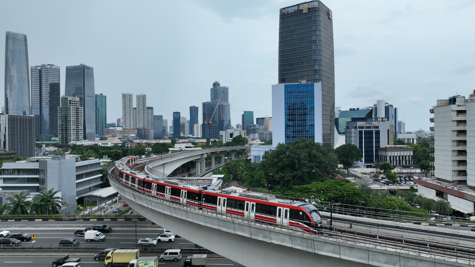 LRT Jabodebek Unggul dalam Efisiensi Emisi, Jadi Andalan Transportasi Masa Depan