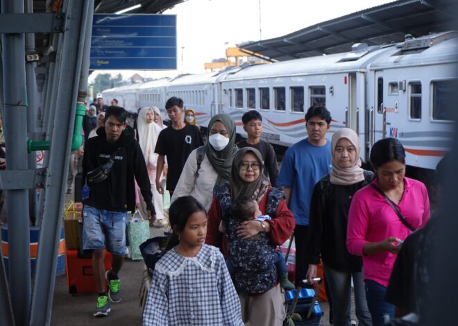 (VIDEO) Penumpang KAI Divre III Palembang Patuh Aturan Dokumentasi, Suasana Stasiun Tetap Kondusif