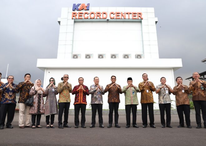 KAI Resmikan Gedung Record Center dan Groundbreaking Gedung Restorasi Arsip, Kawasan Terpadu Record Center