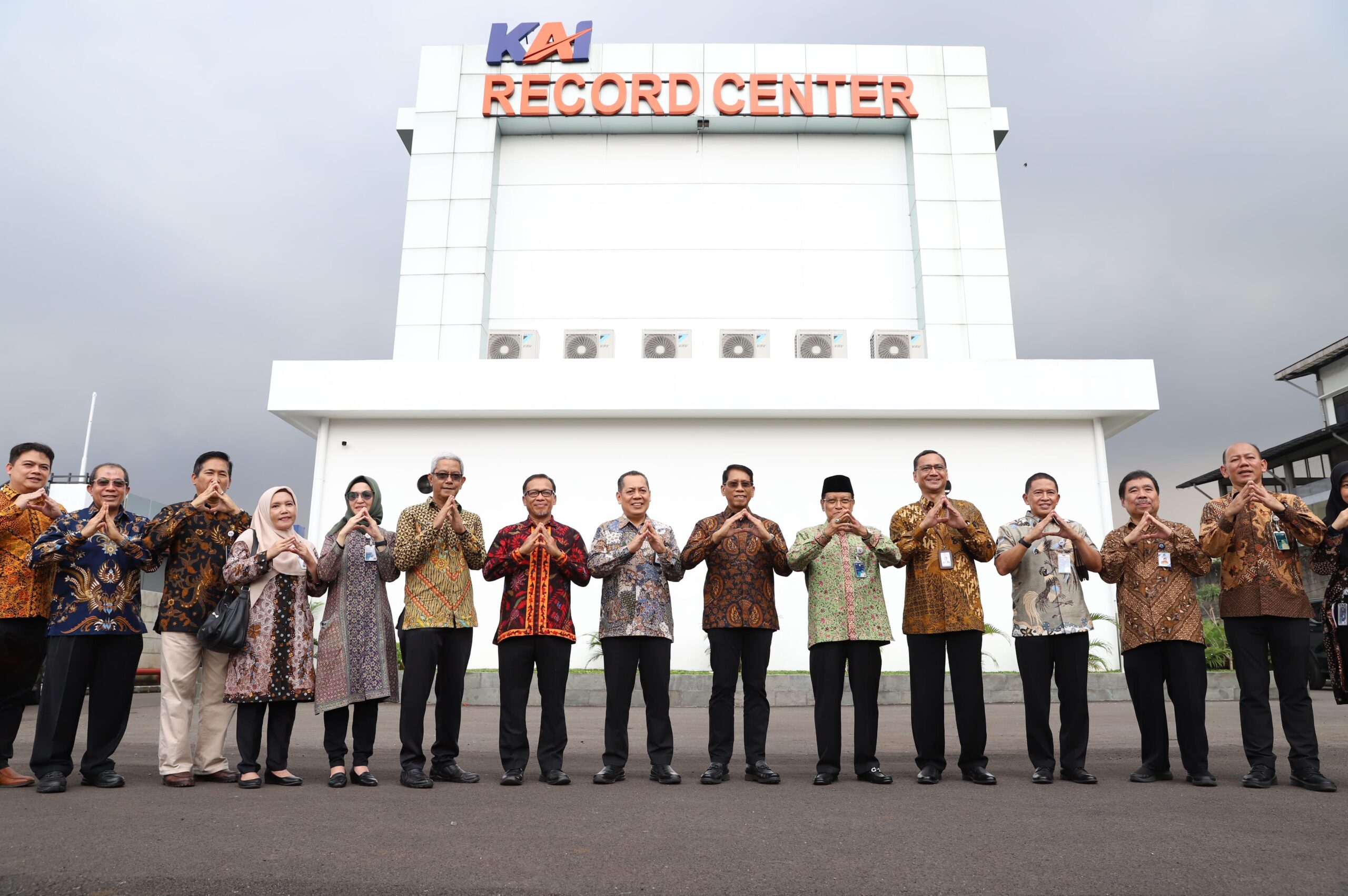 KAI Resmikan Gedung Record Center dan Groundbreaking Gedung Restorasi Arsip, Kawasan Terpadu Record Center