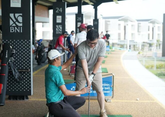 (FOTO) BNI Gelar Golf Clinic Gen 2.0, Ciptakan Suasana Interaktif dan Inspiratif di Lapangan